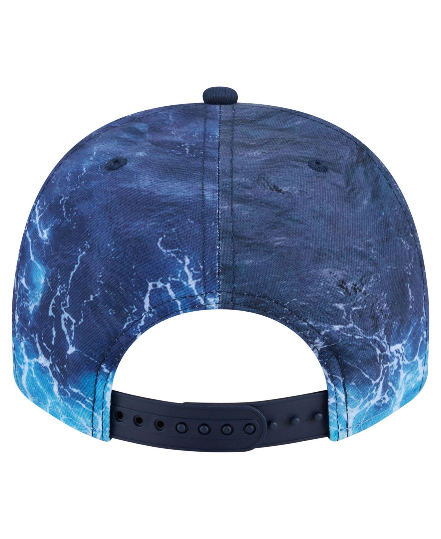 Men's Light Blue Atlanta Braves Deep Water Pre-Curved 9FIFTY A-Frame Snapback Hat