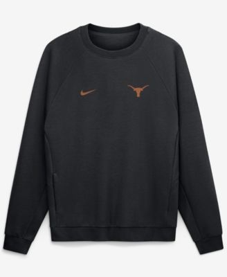 Men's Black Texas Longhorns Premium Performance Raglan Dri-FIT Sweatshirt