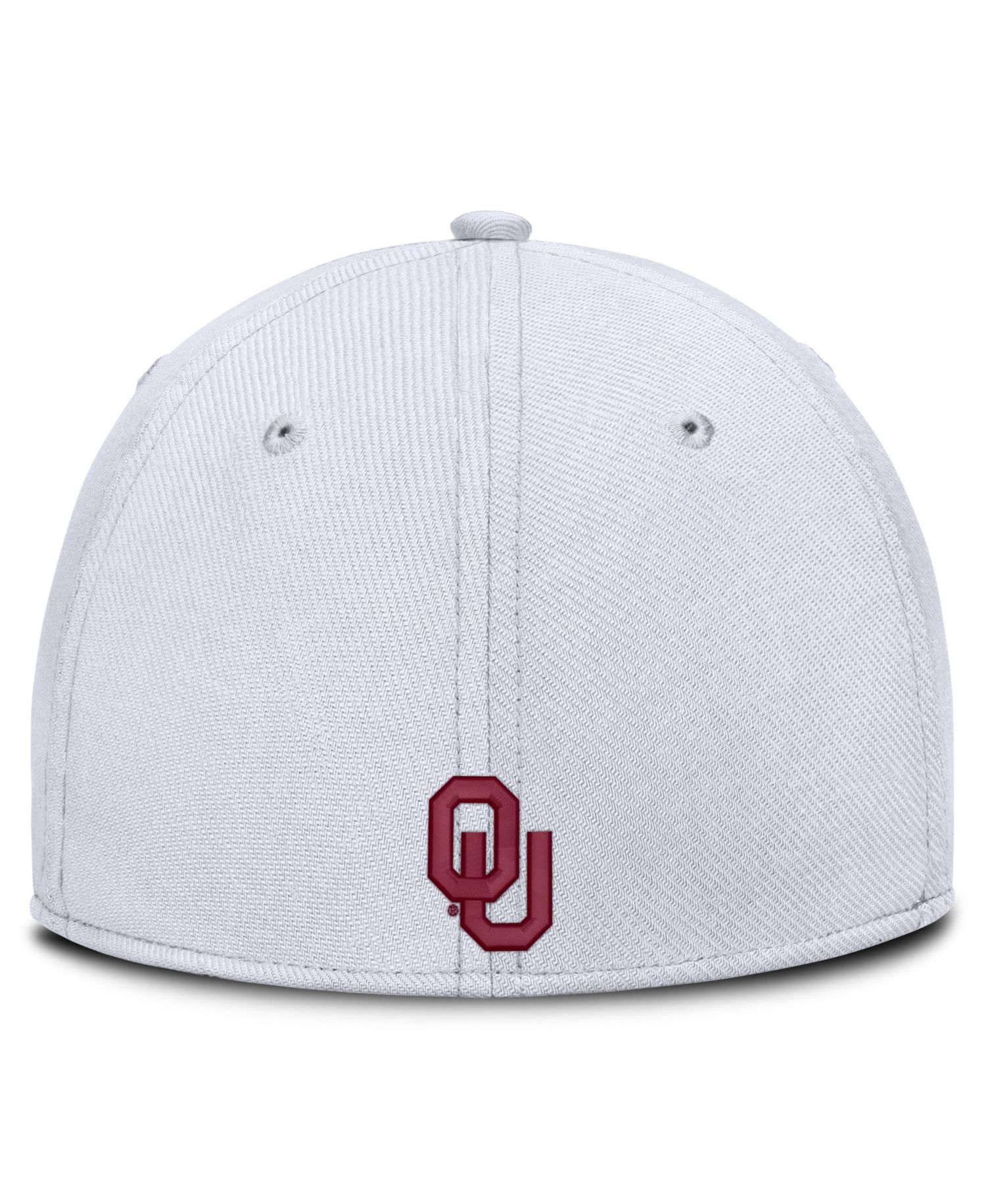 Men's White Oklahoma Sooners Game Day Rise Swooshflex Hat