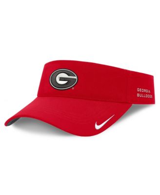 Men's and Women's Red Georgia Bulldogs 2026 On-Field Ace Adjustable Visor Hat