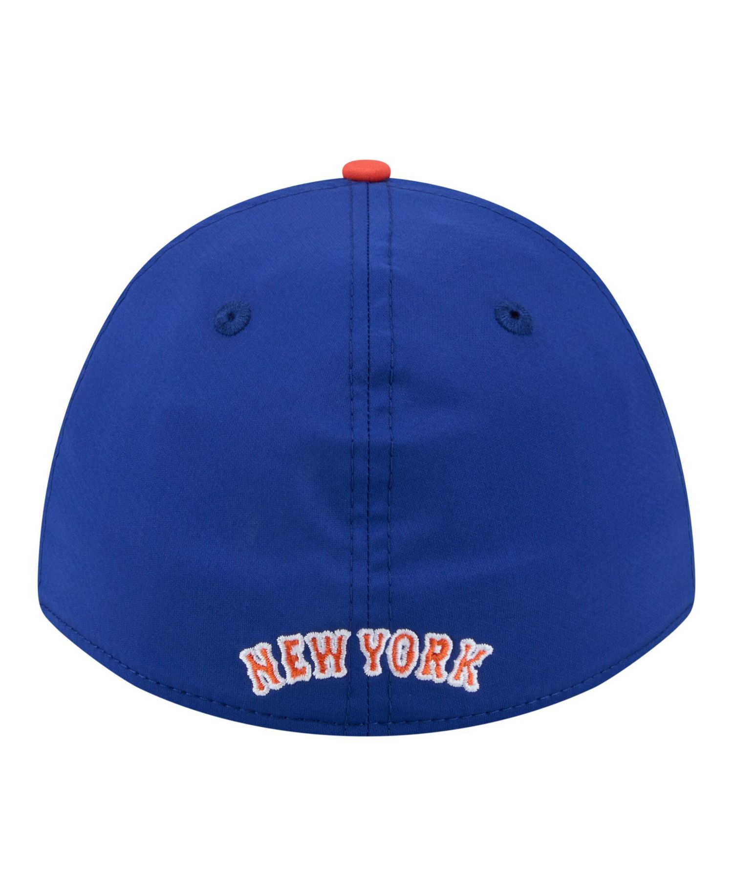 Men's Royal/Orange New York Mets Rope M-Crown A-Frame 39THIRTY Flex Hat