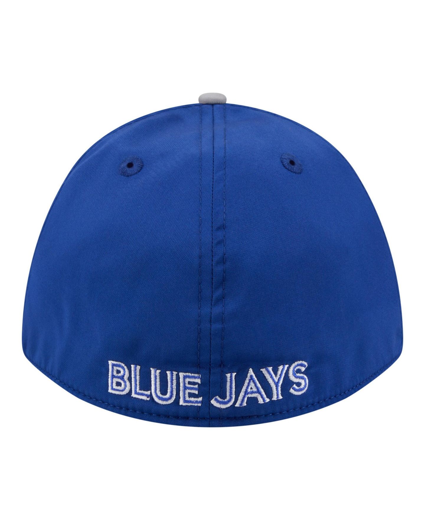 Мужская кепка New Era Royal/Grey Toronto Blue Jays Rope M-Crown A-Frame 39THIRTY Flex Hat — фото 3