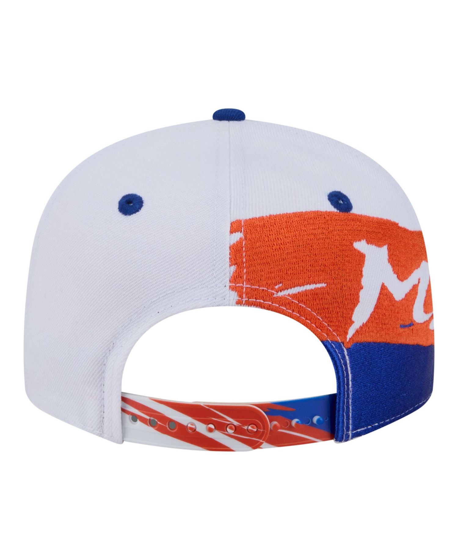 Men's White/Royal New York Mets 9FIFTY Snapback Hat
