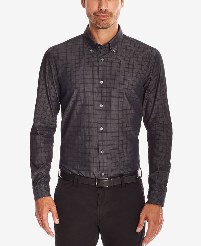 Hugo Boss BOSS Men's SlimFit Printed ButtonDown Shirt & Reviews Hugo Boss Men Macy's