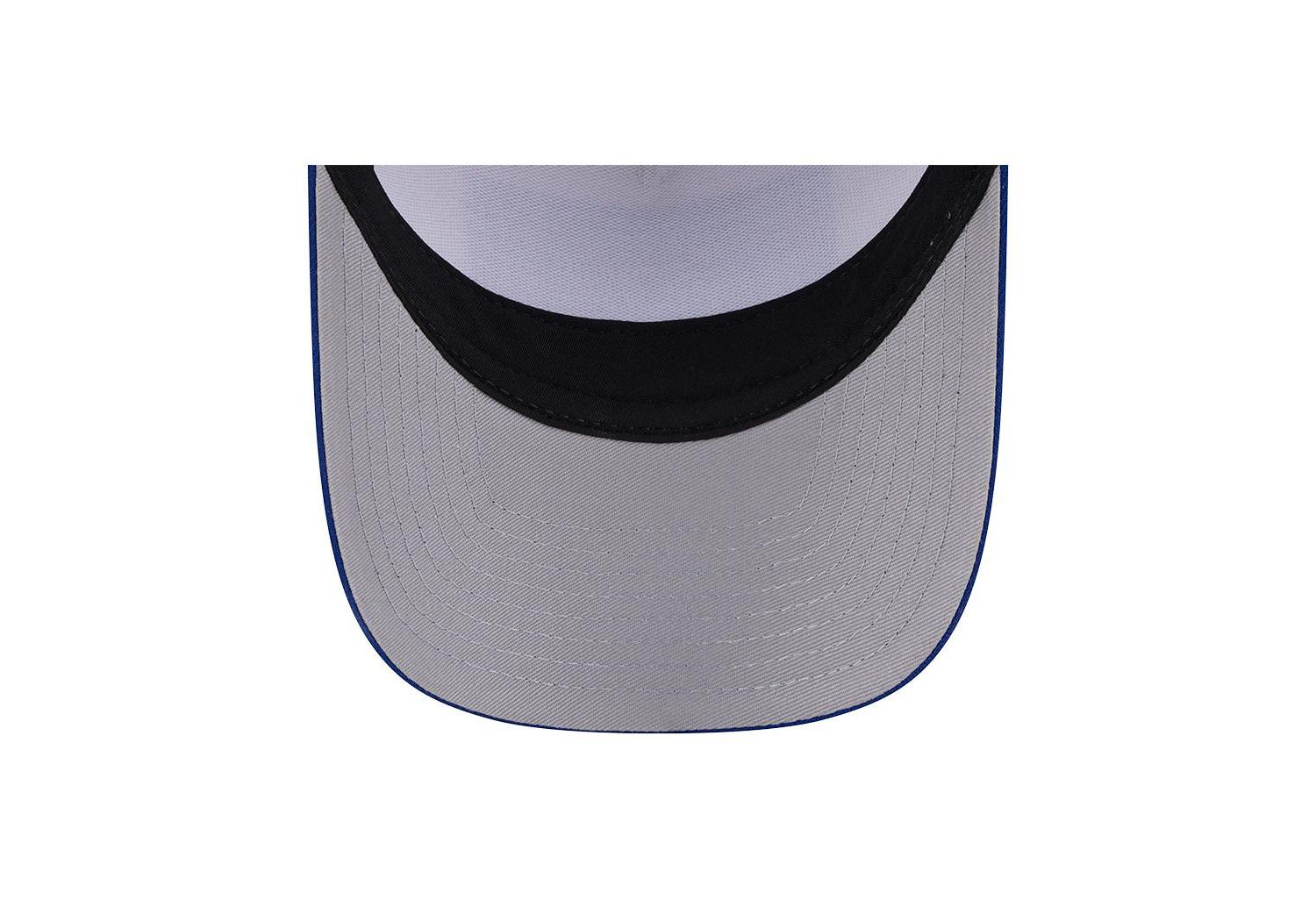 Men's Stone/Royal Chicago Cubs Text A-Frame Trucker 9FORTY Hat