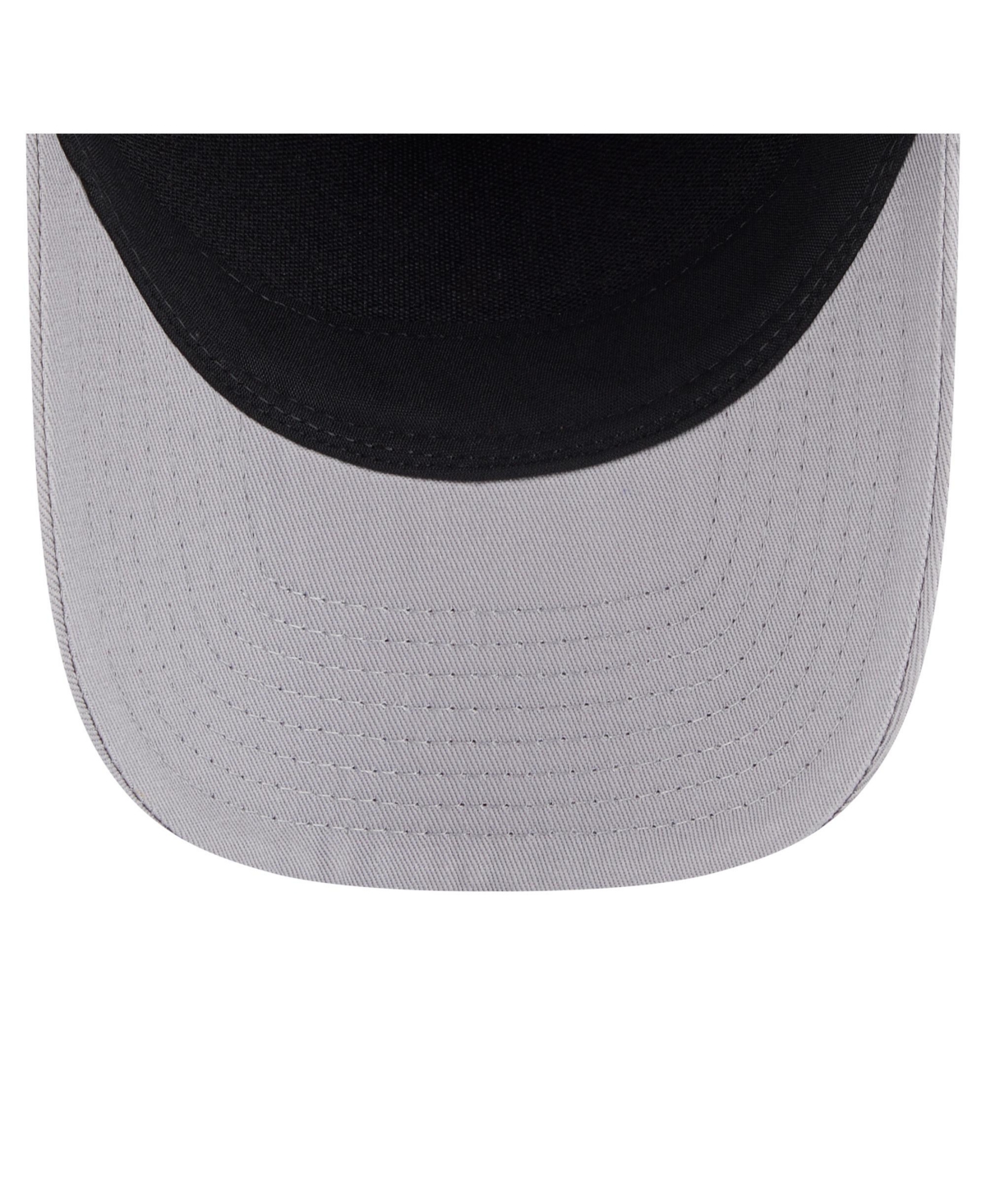 New Era Men's Black, Gray Chicago White Sox Arch 9FORTY A-Frame M-Crown Adjustable Hat