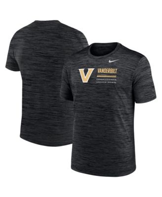 Men's Black Vanderbilt Commodores Velocity Dri-FIT T-Shirt