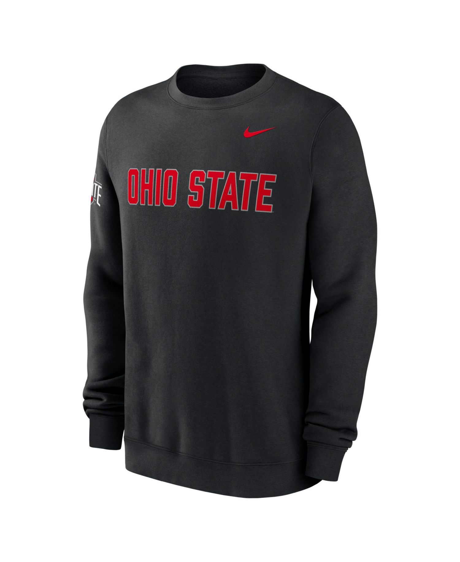 Men's Black Ohio State Buckeyes 2026 Sideline Club Sweatshirt