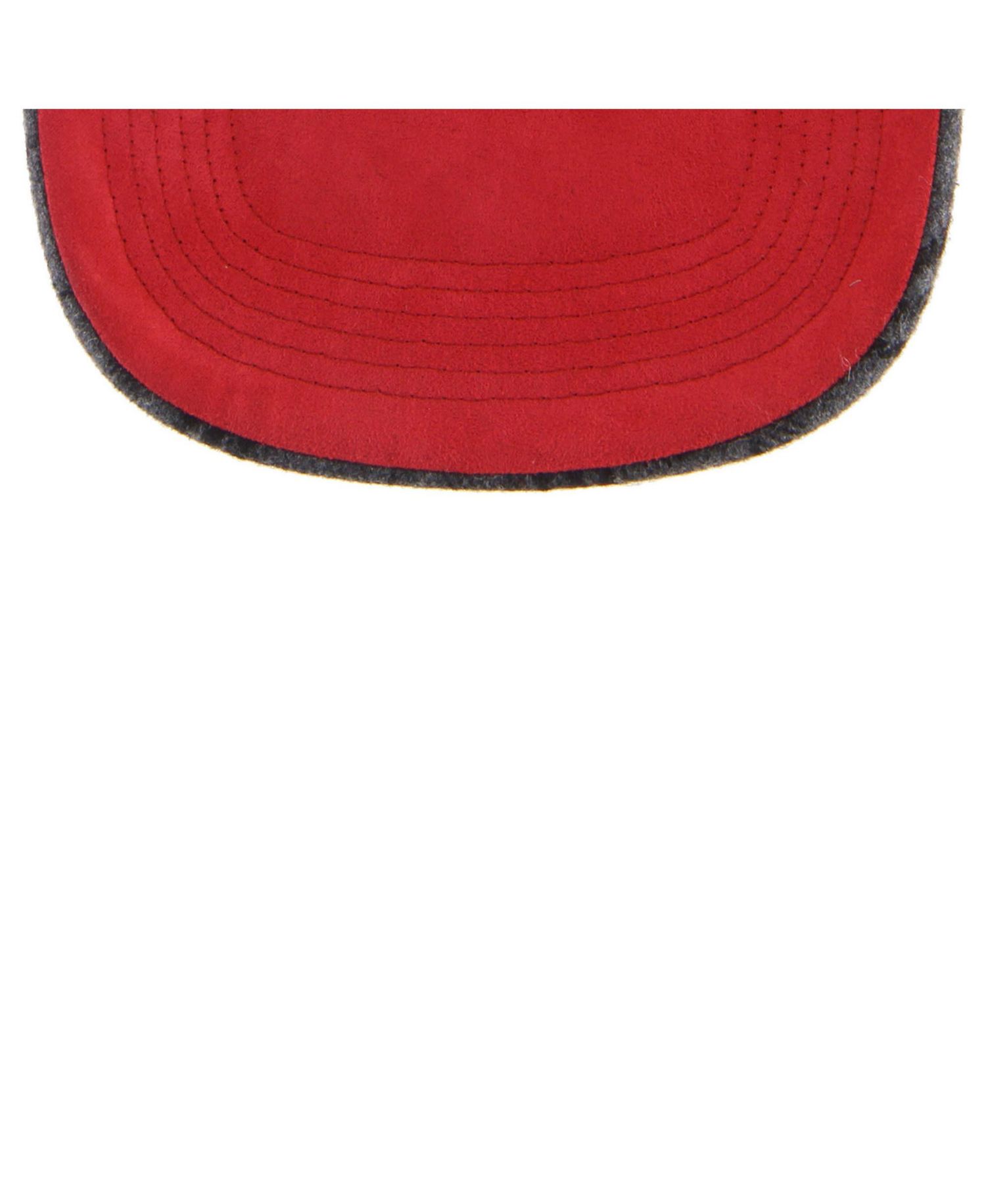 Men's and Women's Red Wisconsin Badgers Windowpane Plaid Collection Hitch Adjustable Hat