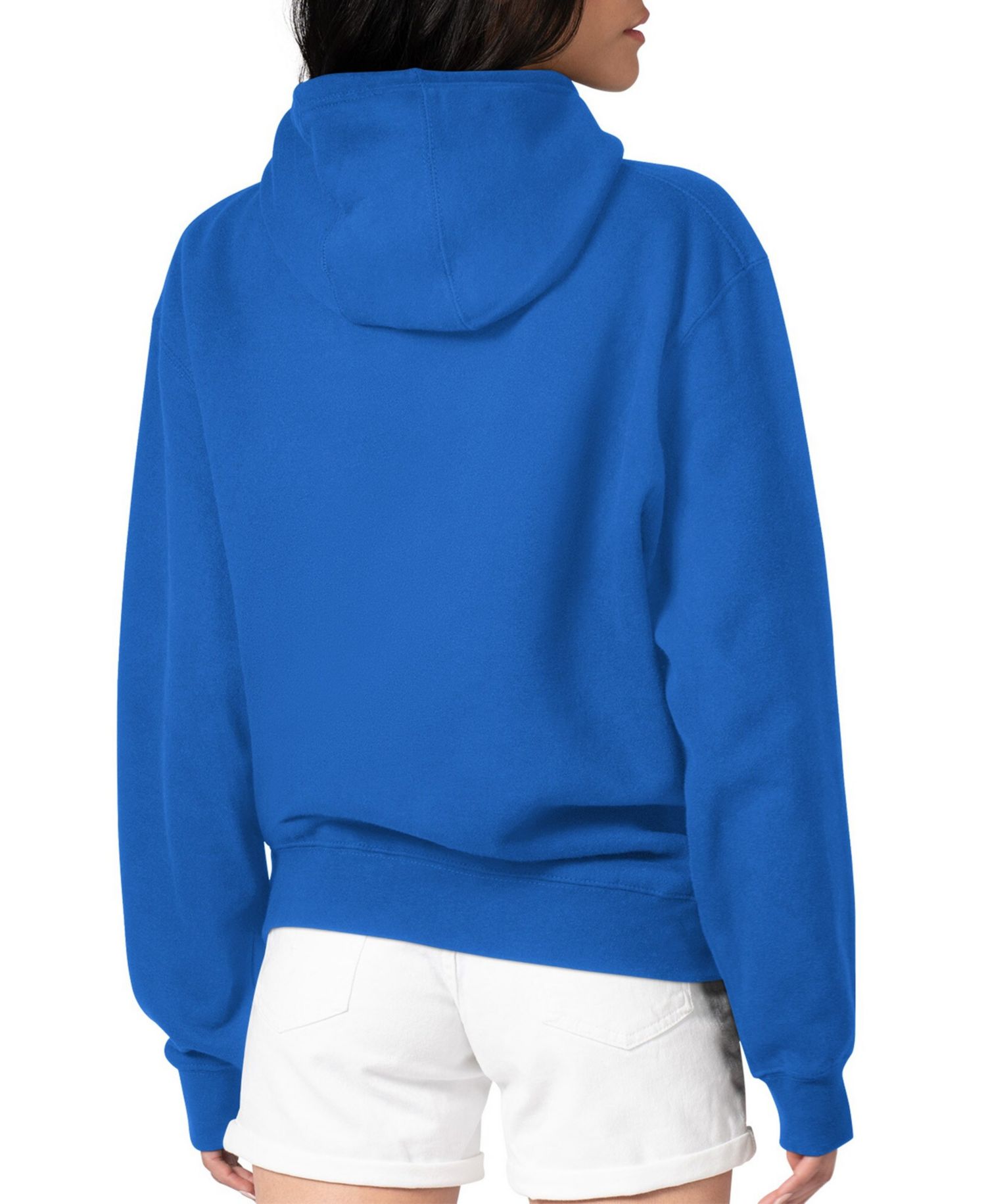 Women's Blue New York Knicks City Pullover Hoodie
