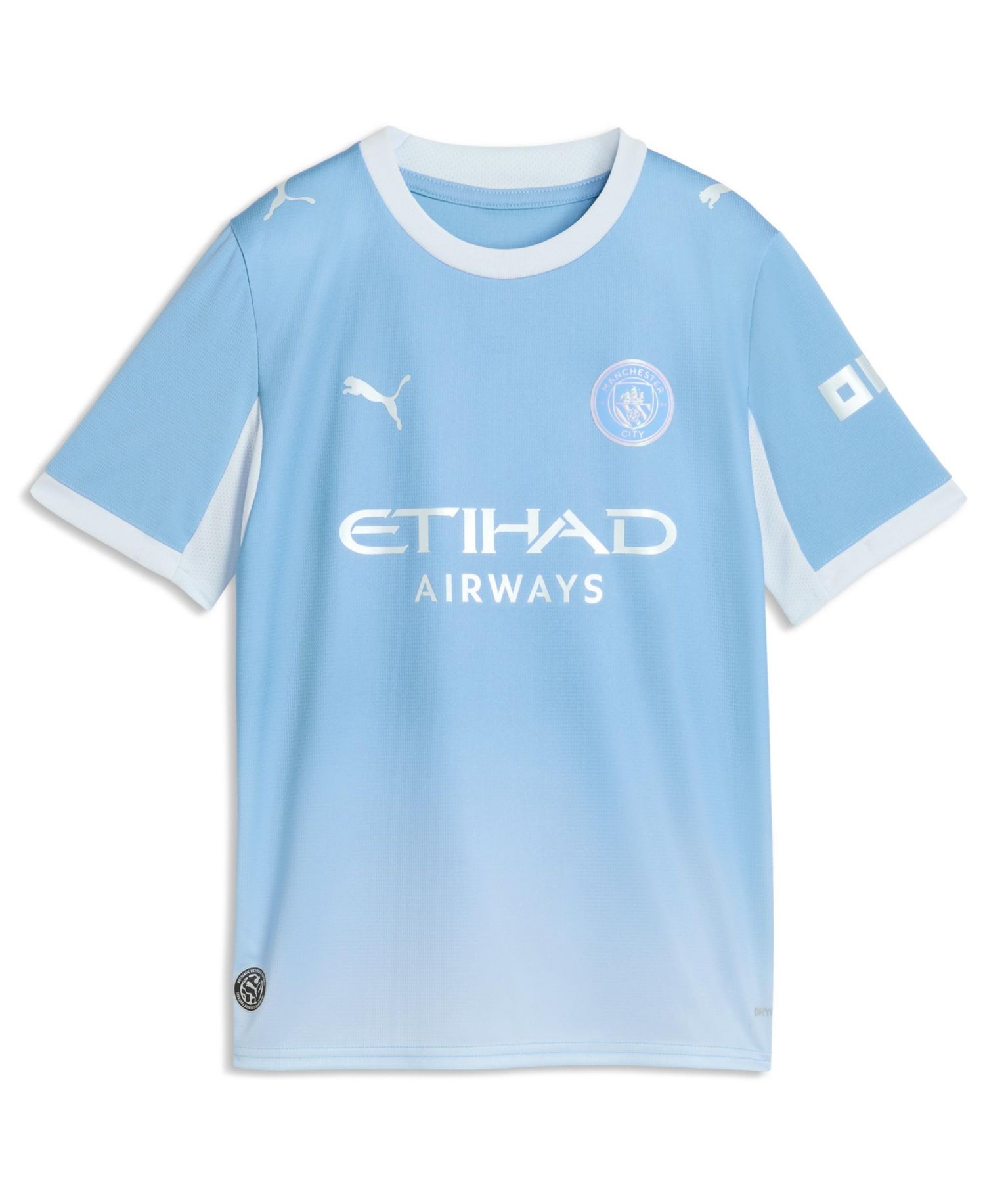 Big Boys and Girls Erling Haaland Light Blue Manchester City 2026/27 Home Replica Jersey