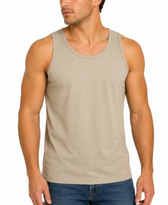Men's Micro Waffle Knit Regular-Fit Tank Top