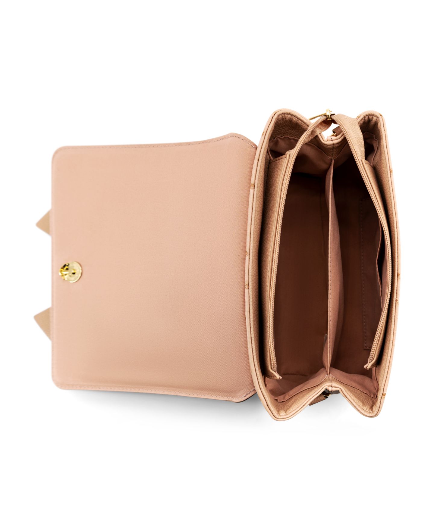 Женская сумка LIKE DREAMS Lisette Bow Small Crossbody Handbag, цвет: Пудровый — фото 4