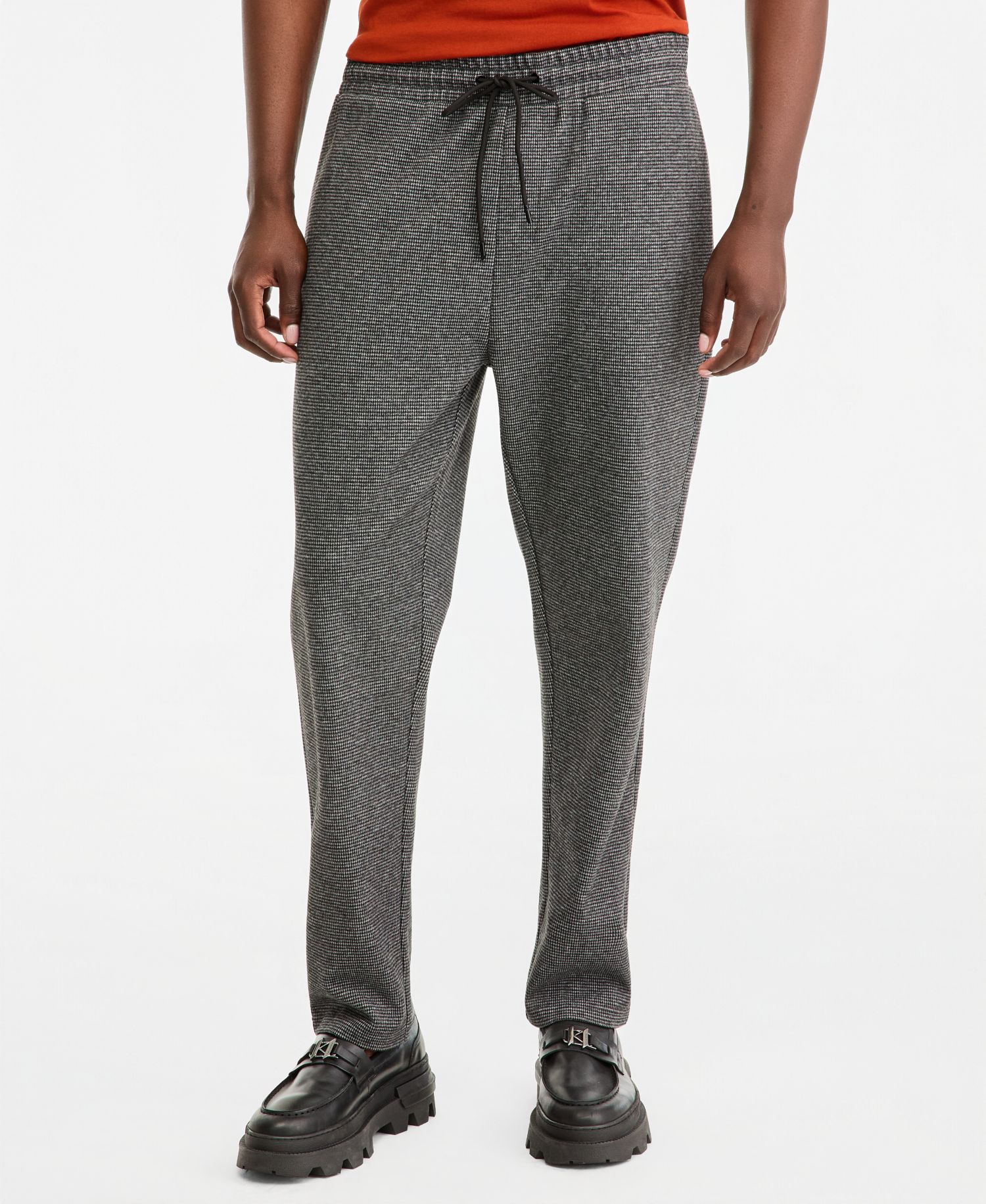 Men's Heathered Open Bottom Track Pant