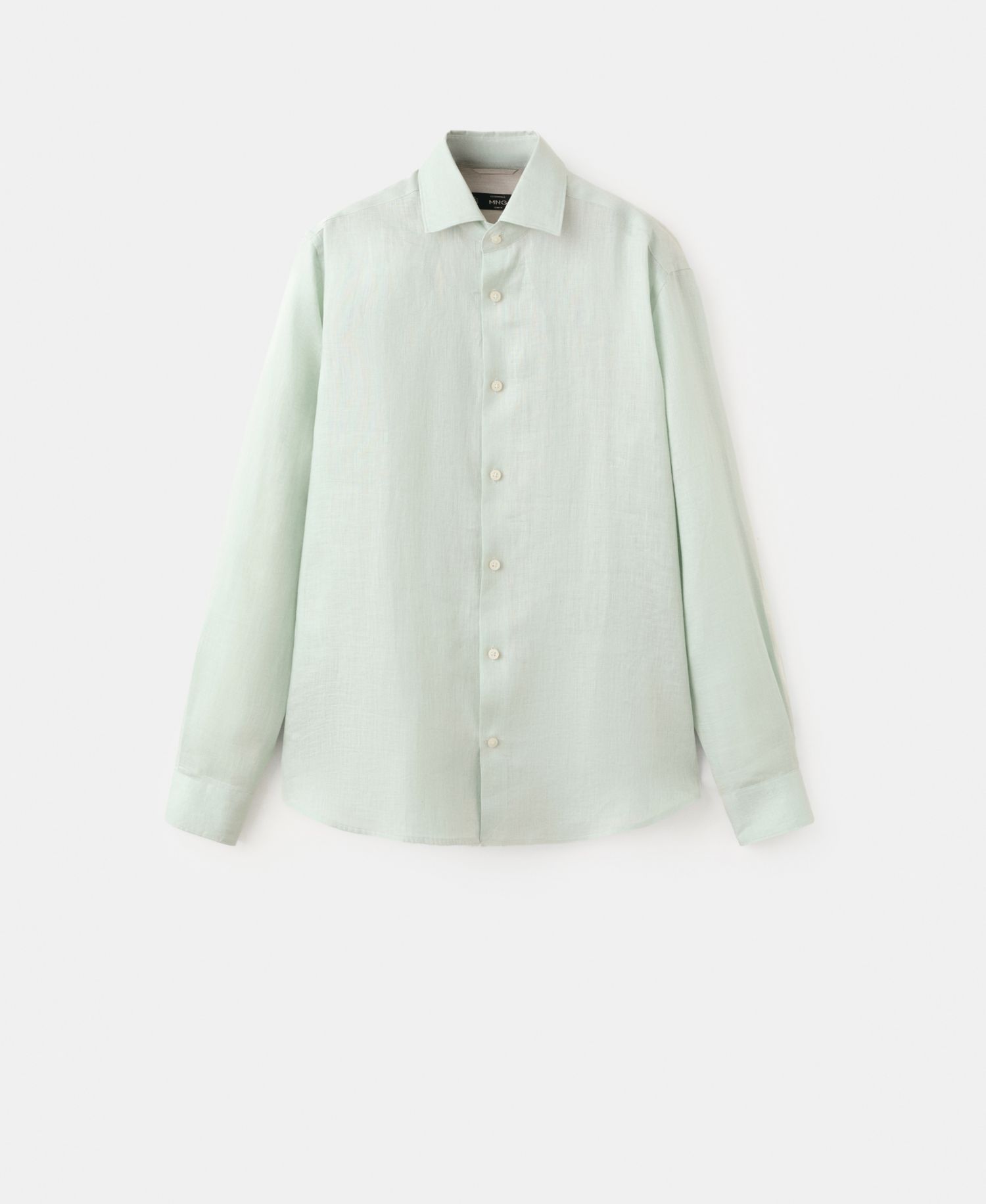 Men's Linen Slim-Fit Shirt