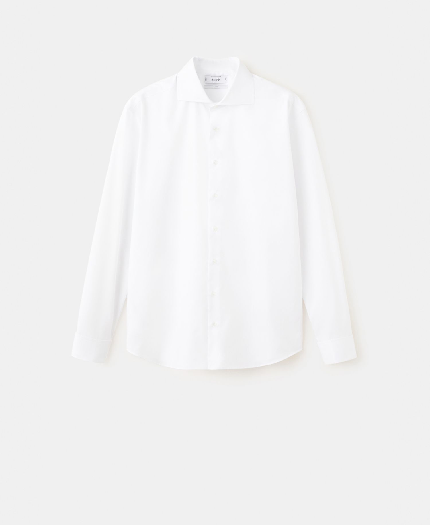 Men's Cotton Slim-Fit Dress Shirt
