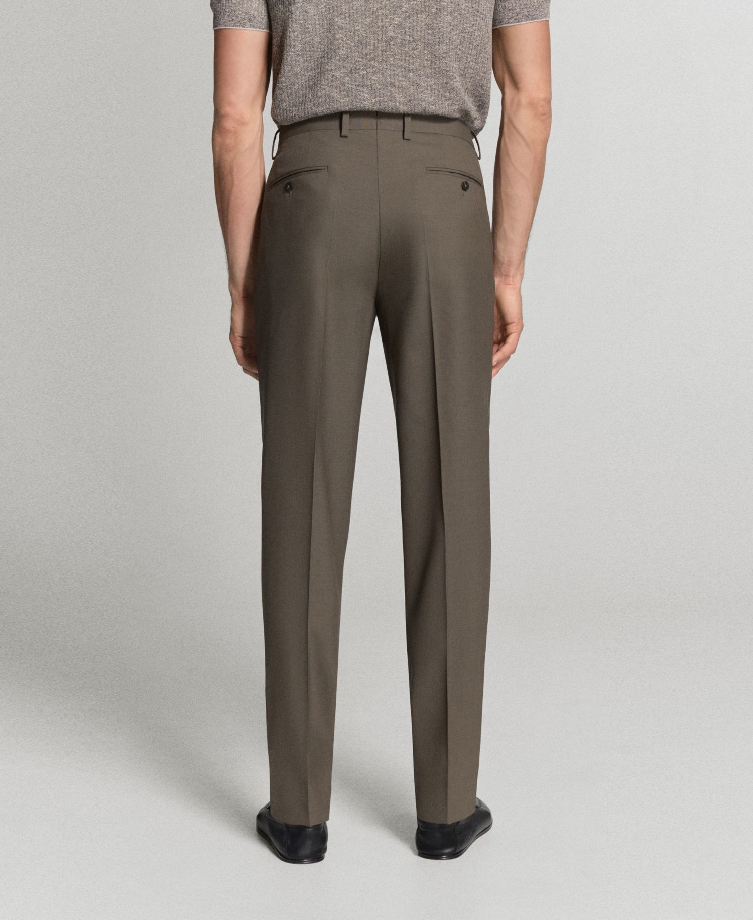 Men's Turin Wool Suit Pants