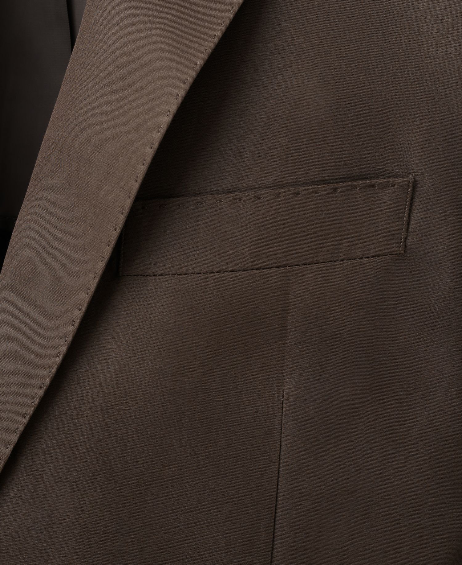 Men's Slim-Fit Lyocell-Linen Suit Jacket