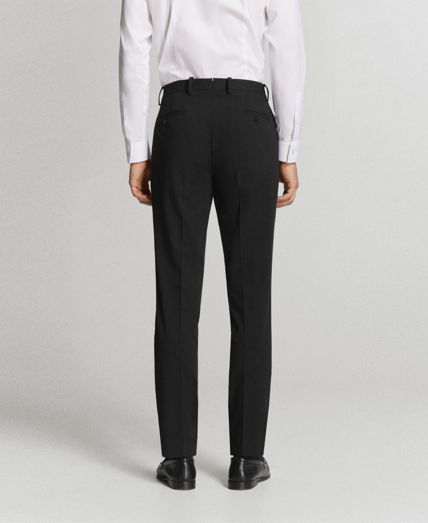 Men's Stretch Fabric Super Slim-Fit Suit Pants