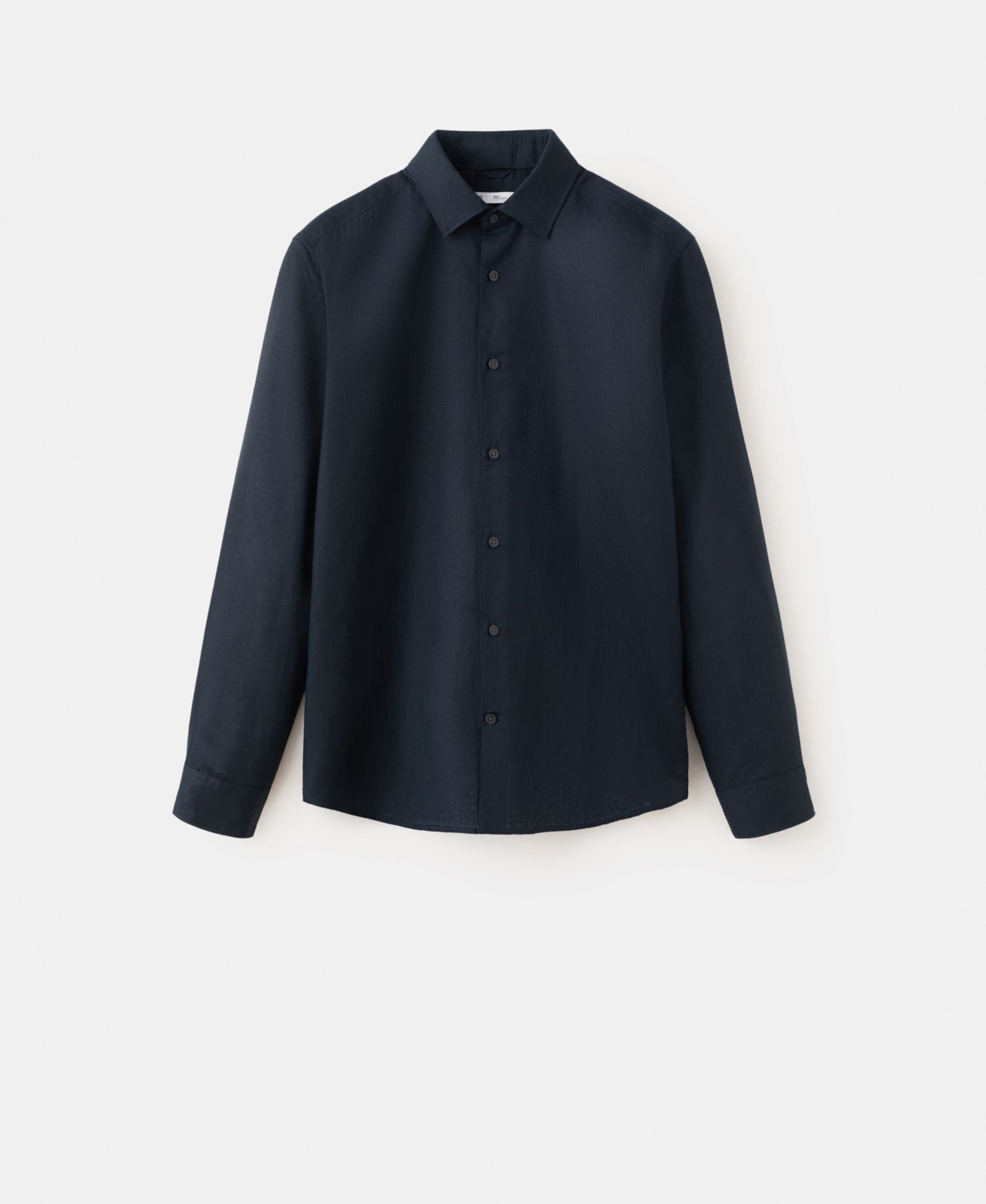 Men's Regular-Fit Linen-Lyocell Shirt