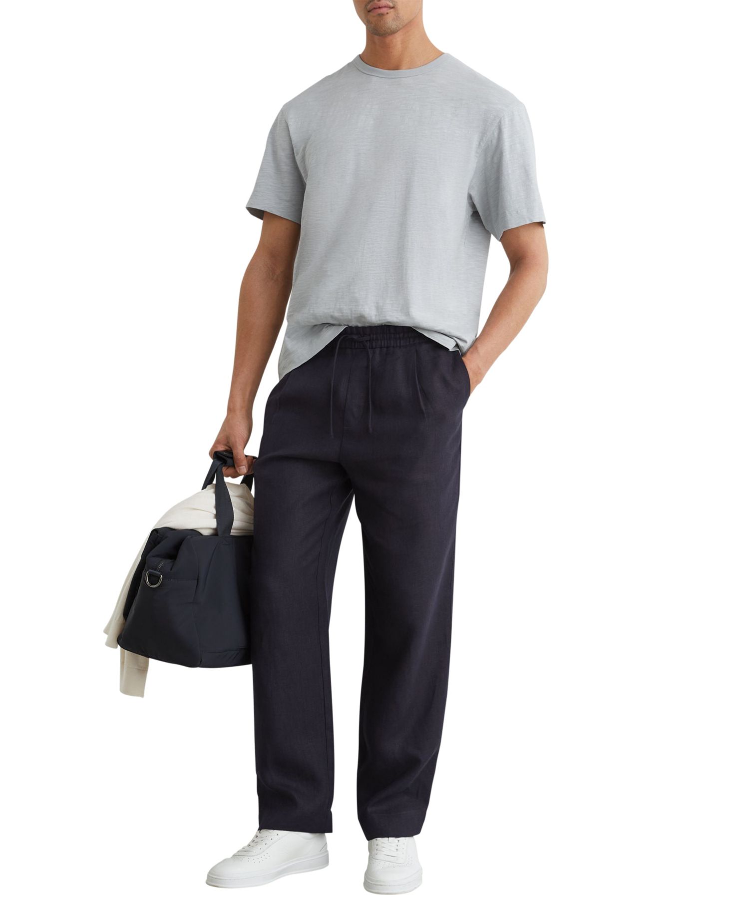 Men's Huxley Cotton Slub Relaxed-Fit T-Shirt