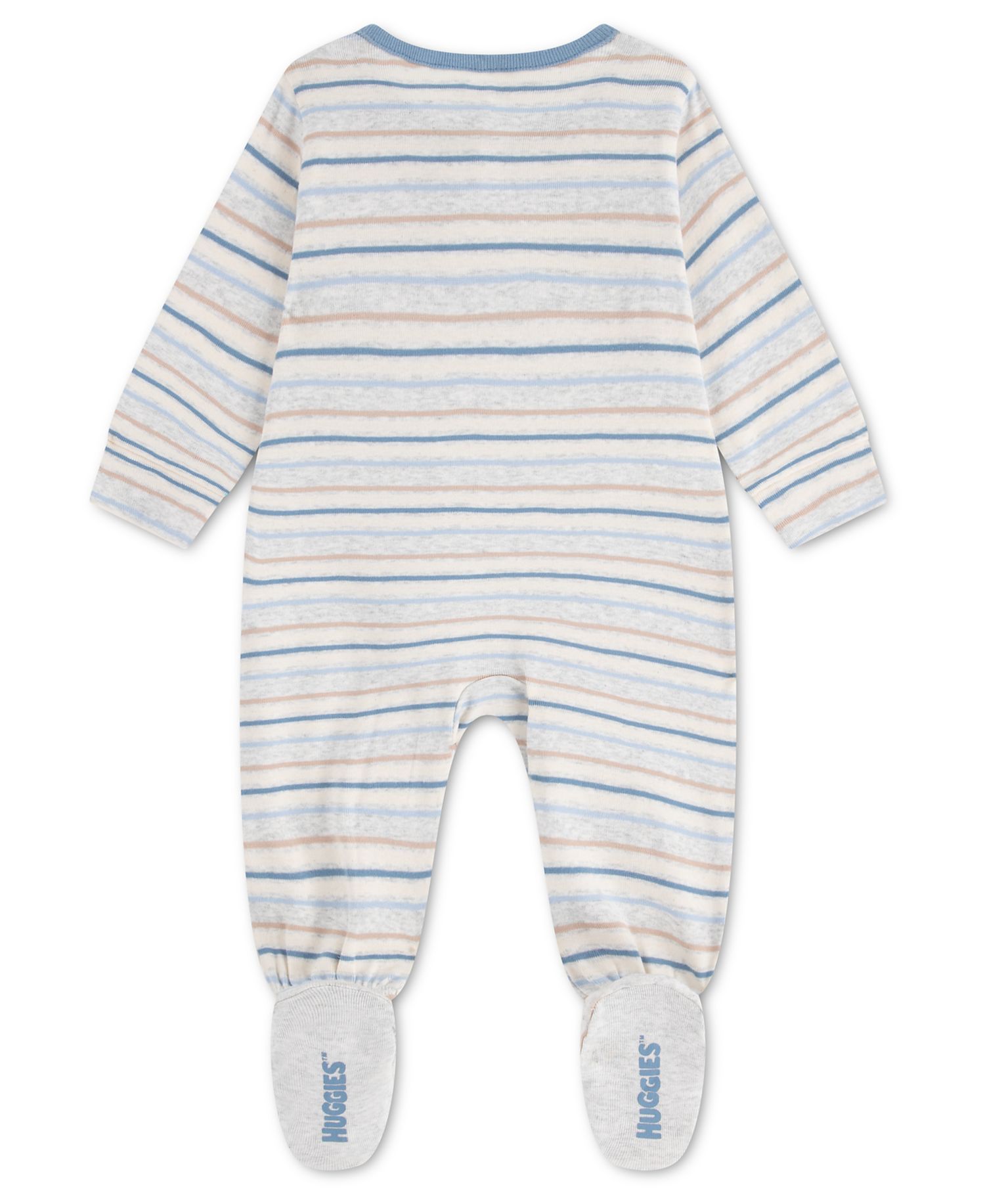Baby Boys' Babywear Long-Sleeve Footed Coverall