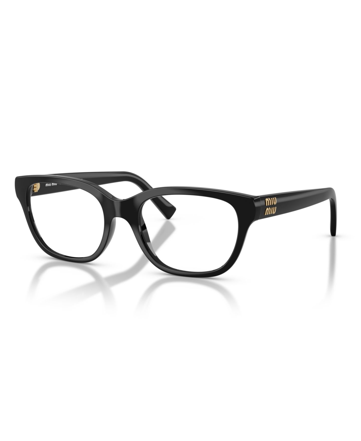 Женские очки MIU MIU Eyeglasses, MU 07ZV, цвет: Чёрный — фото 1
