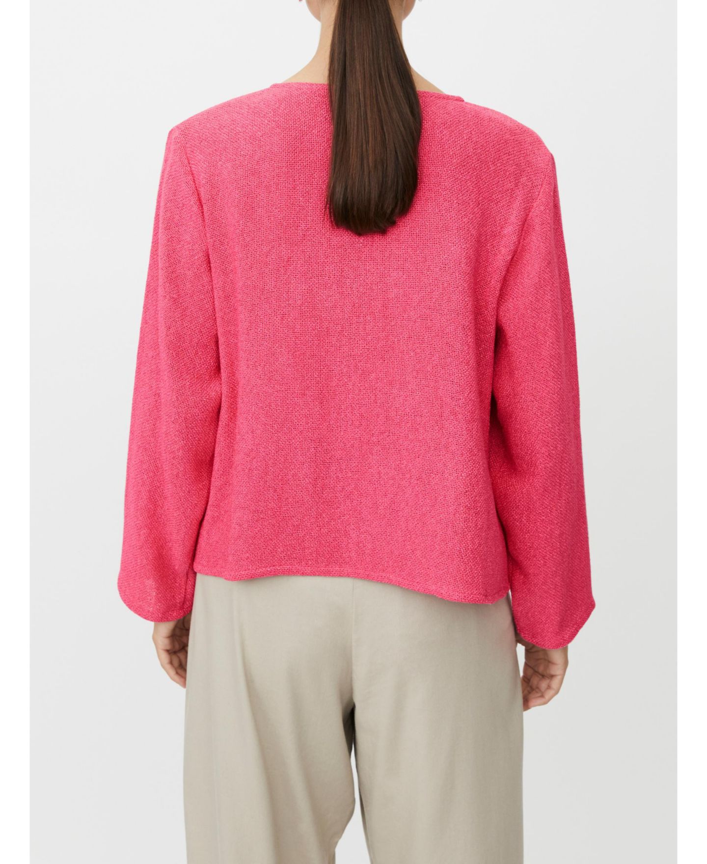 Женская куртка Masai Copenhagen MaJulitta Open-Front Boucle, цвет: Carmine — фото 8