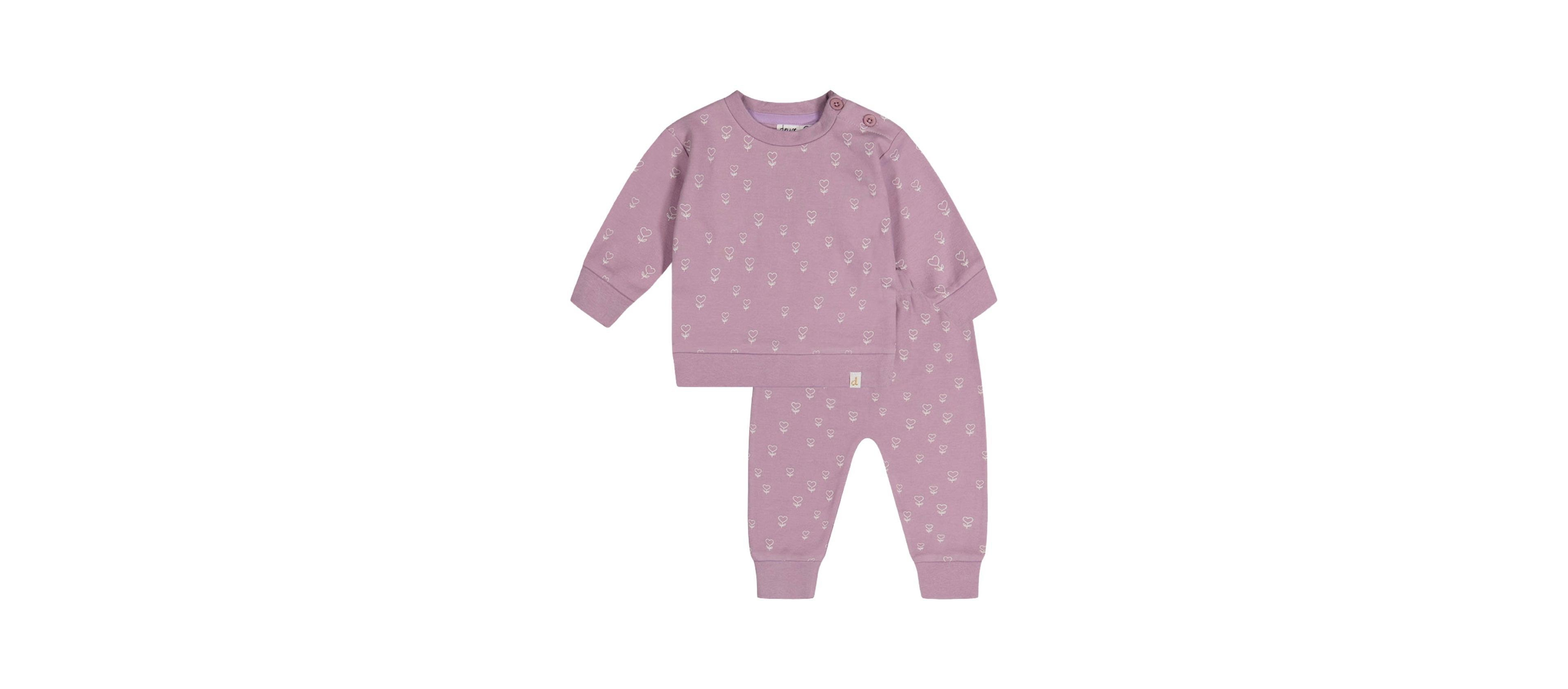 Deux par Baby Girl( 3 to 24 M ) Cotton Pants and Top Set Floral Print