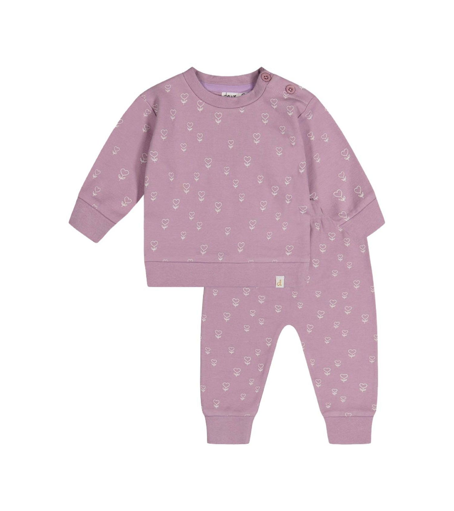 Baby Girls Girl( 3 to 24 M ) Cotton Pants and Top Set Floral Print