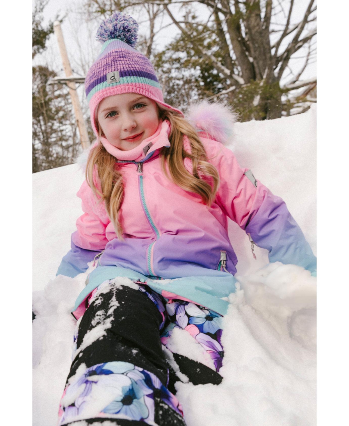 Deux par Toddler Girls (2T - 5T) Two-Piece Play Snowsuit
