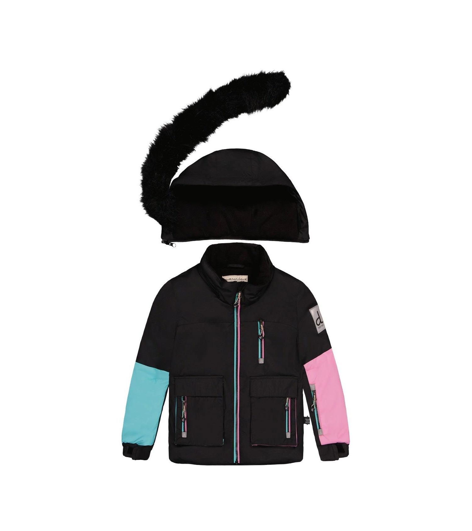 Little and Big Girl (6 -14) Two-Piece Play Snowsuit