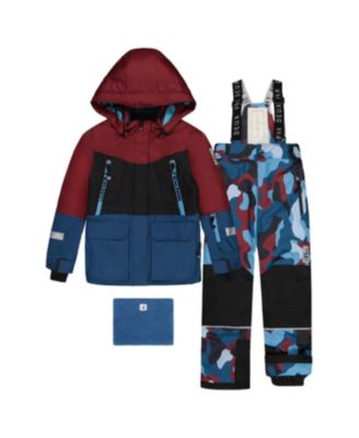 Little and Big Boy (6 - 14) Two-Piece Teknik Snowsuit
