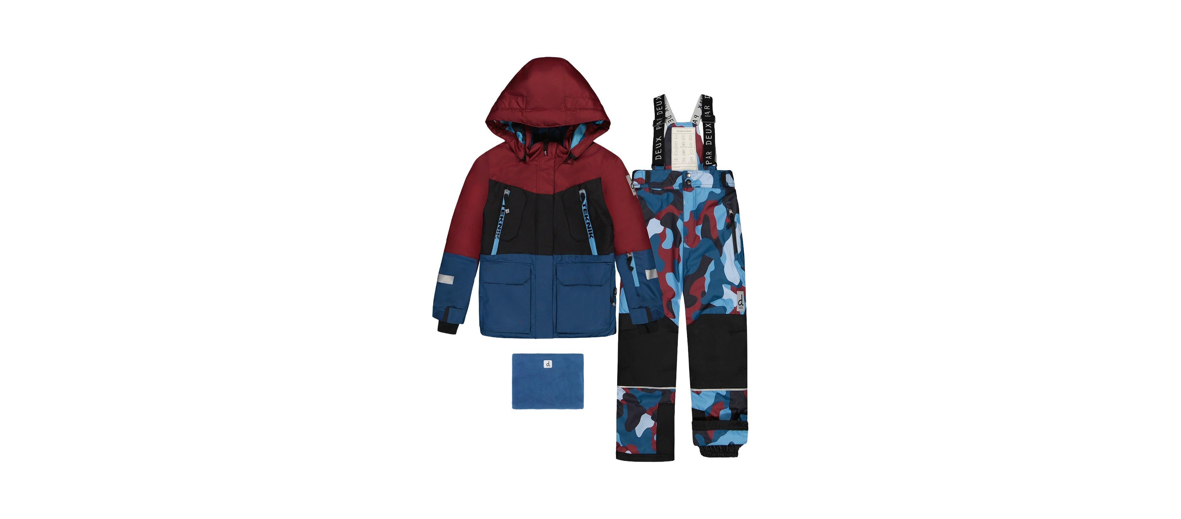 Deux par Little and Big Boy (6 - 14) Two-Piece Teknik Snowsuit