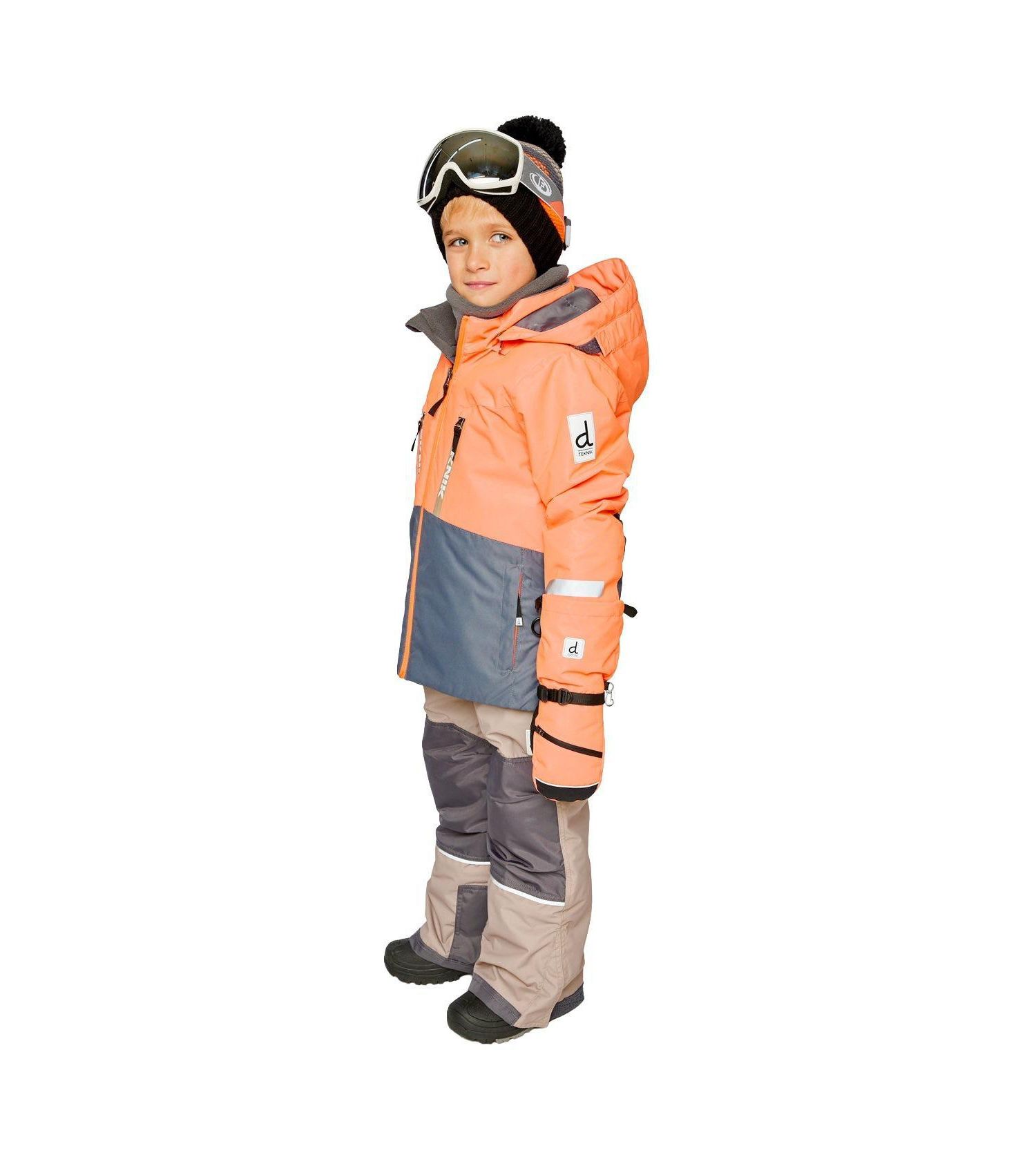Little and Big Boy (7-16) Two Piece Teknik Snowsuit
