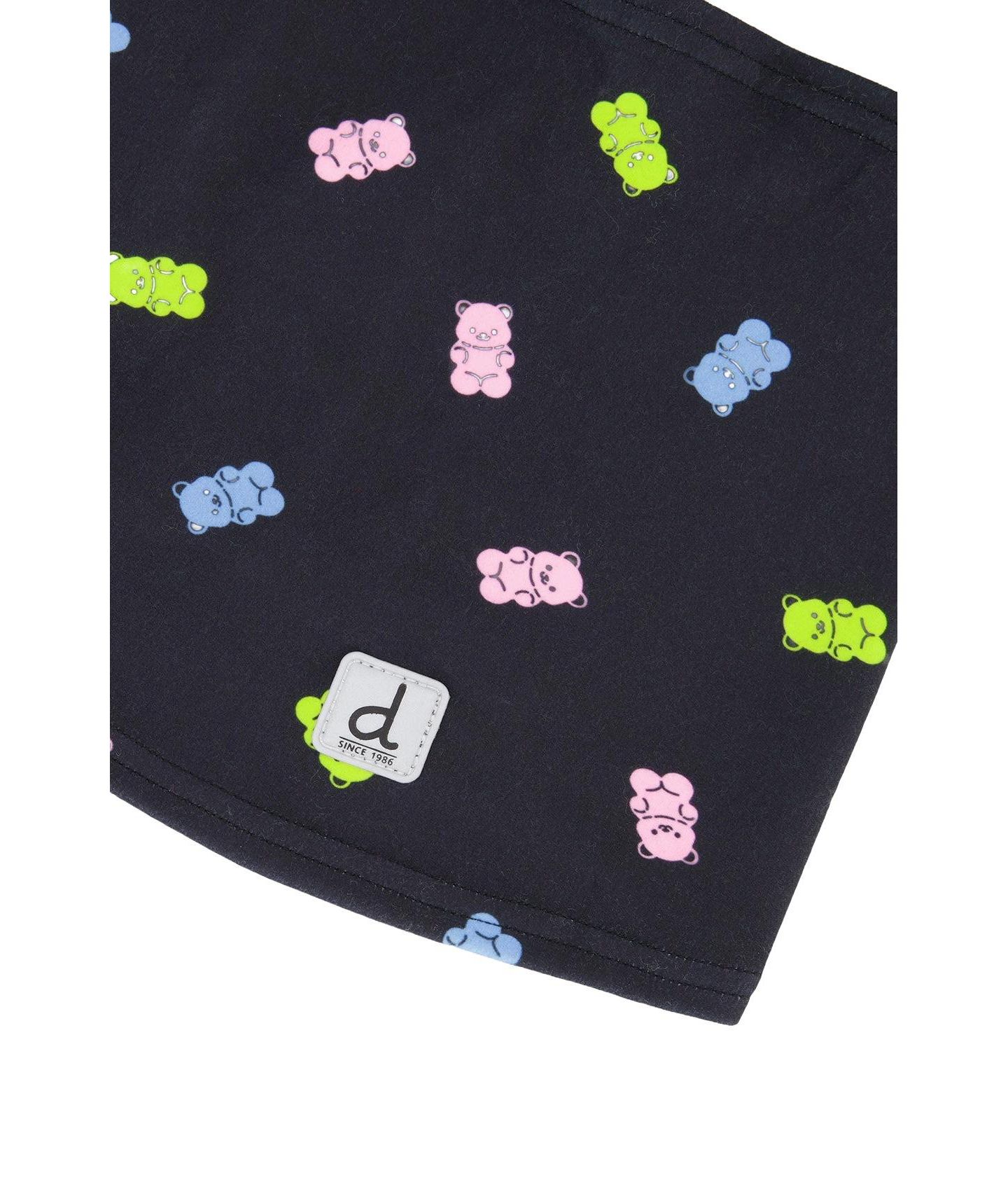 Deux par Deux Little and Big Girl's (5-14) Brushed Jersey Balaclava, цвет: Чёрный с принтом — фото 4