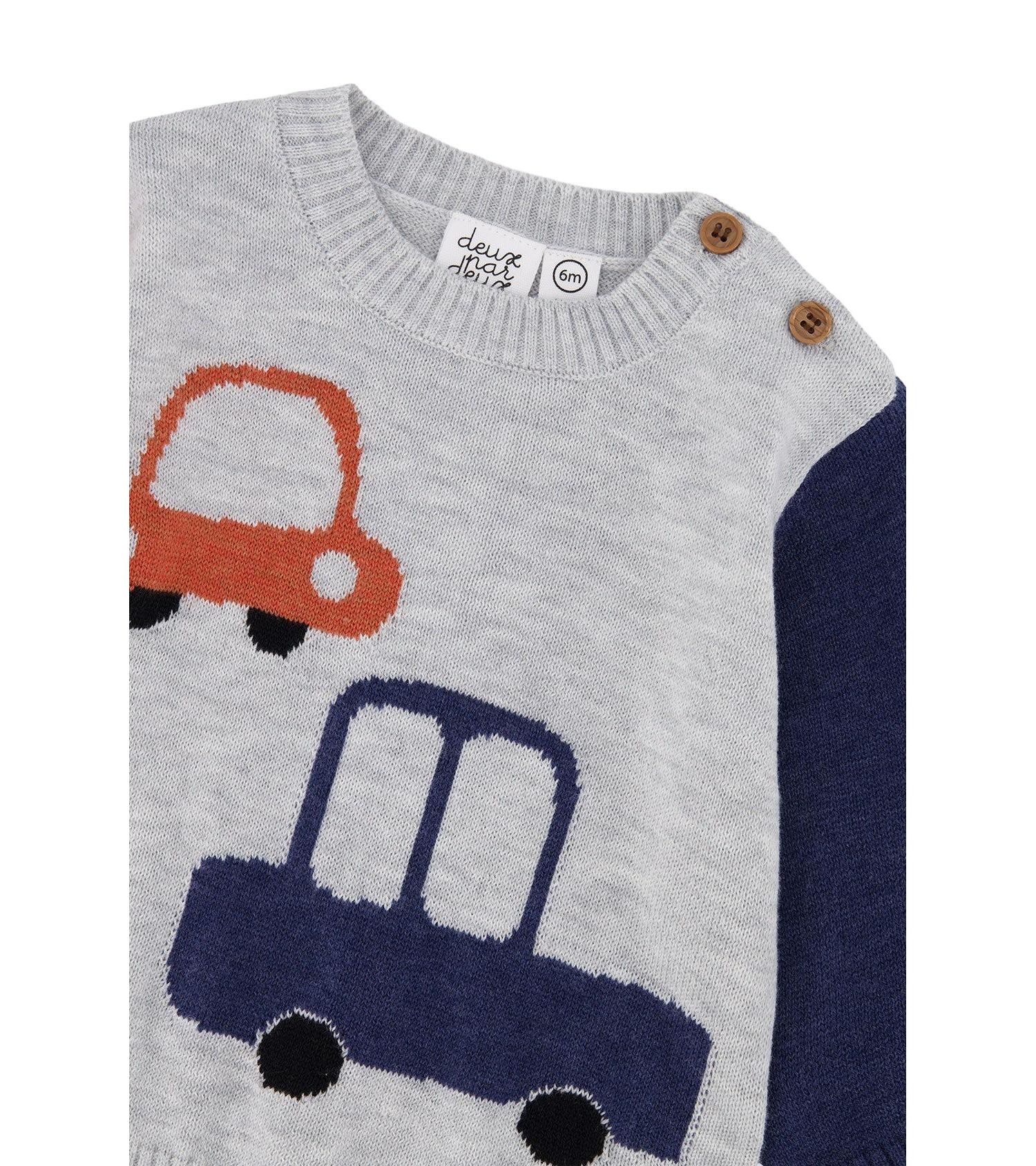Baby Boys ( 3M to 24 M ) Knitted Top and Pants Set