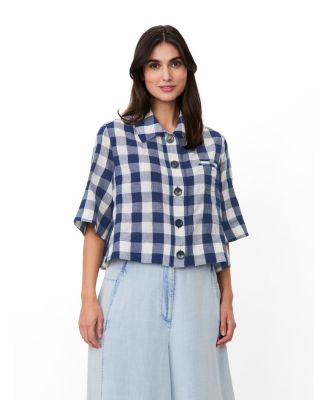 Women's Maisariel Checked Boxy Shirt