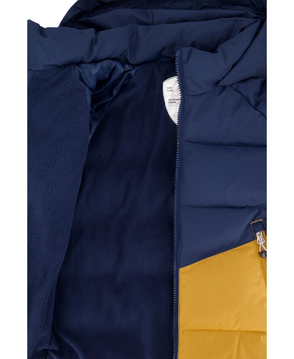 Deux par Deux Toddler Boys (2T-5T) Color-Block Winter Jacket