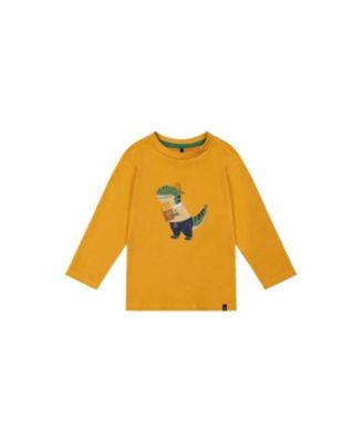 Toddler Boys 2T -5T Long Sleeve Cotton T-Shirt