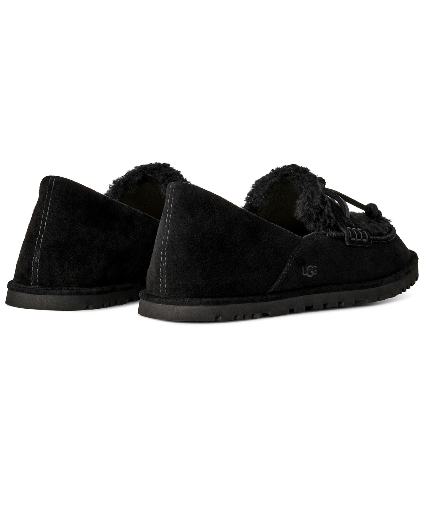 Женские туфли UGG® Zora Slip-On, цвет: Чёрный — фото 6