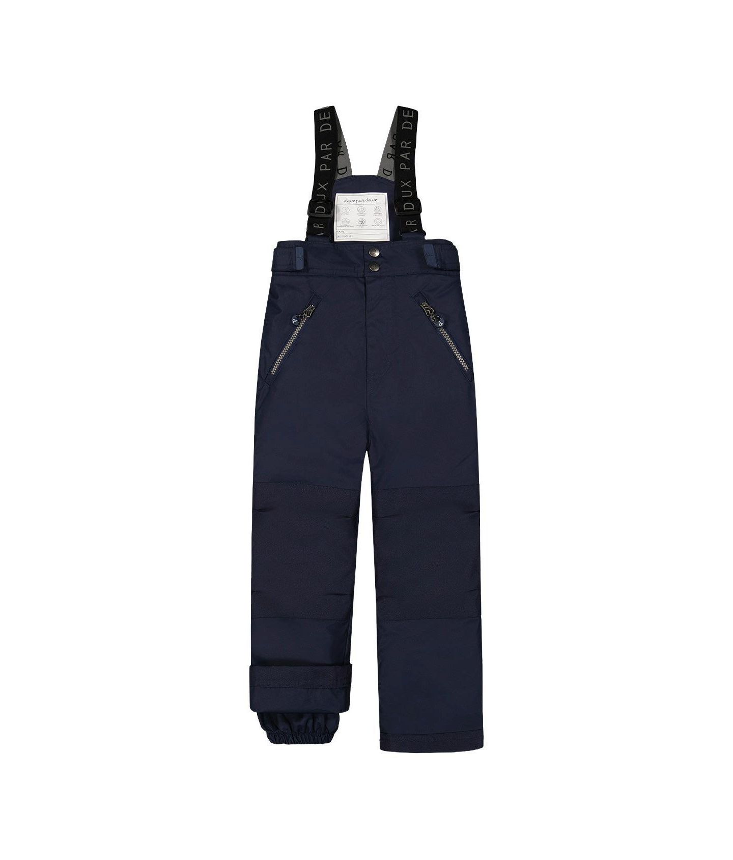 Брюки Deux par Deux &babyLittle and Big Unisex Play Snow для мальчиков, цвет: Тёмно-синий — фото 1