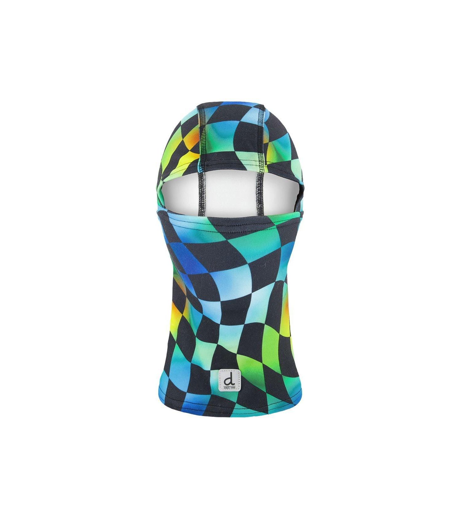Little and Big Boy(5-14) Brushed Jersey Balaclava Checkered Print