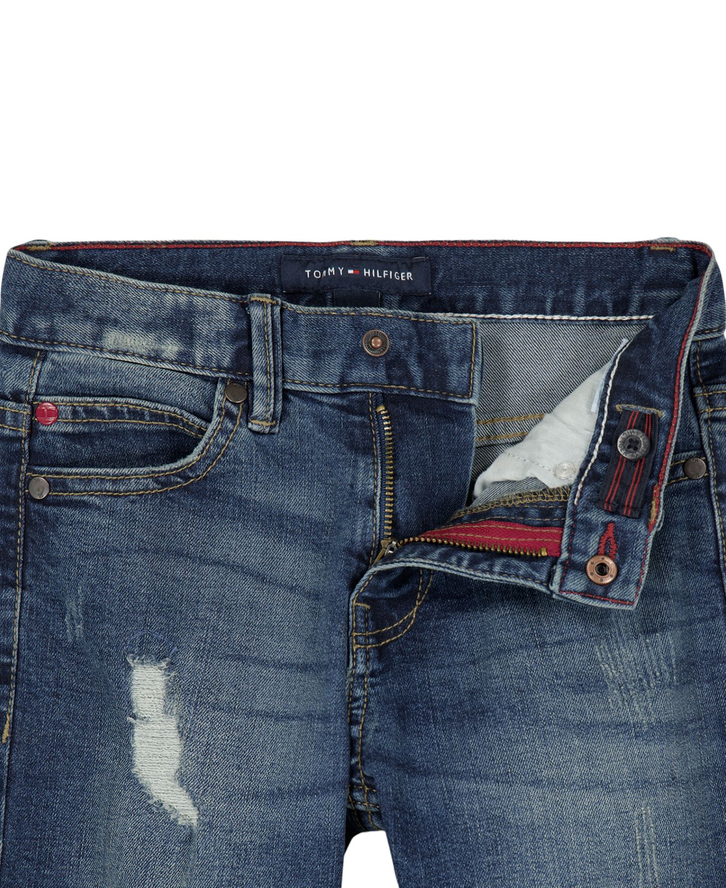 Джинсы Tommy Hilfiger Straight-Fit Niagara Jeans для мальчиков — фото 5