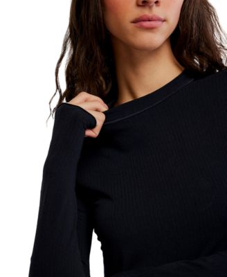 Women's So Soft Seamless Scoop Neck Long-Sleeve Top thumbnail 4