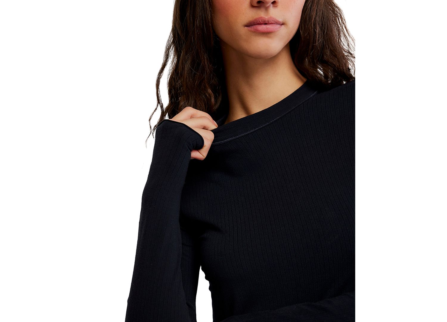 Women's So Soft Seamless Scoop Neck Long-Sleeve Top