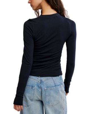 Women's So Soft Seamless Scoop Neck Long-Sleeve Top thumbnail 5