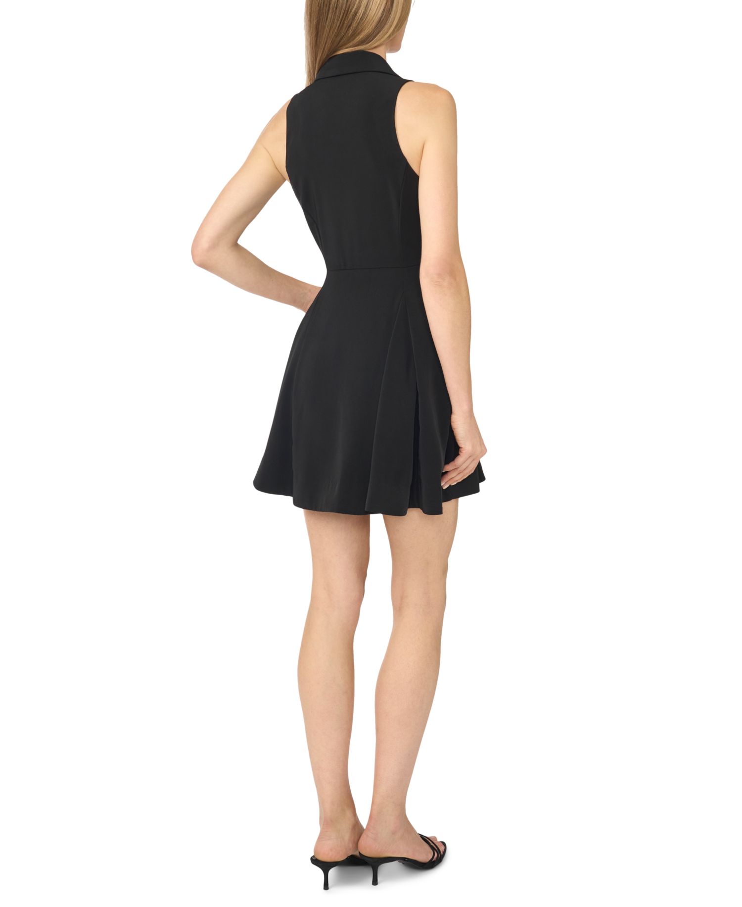 Women's Collared Fit & Flare Dress