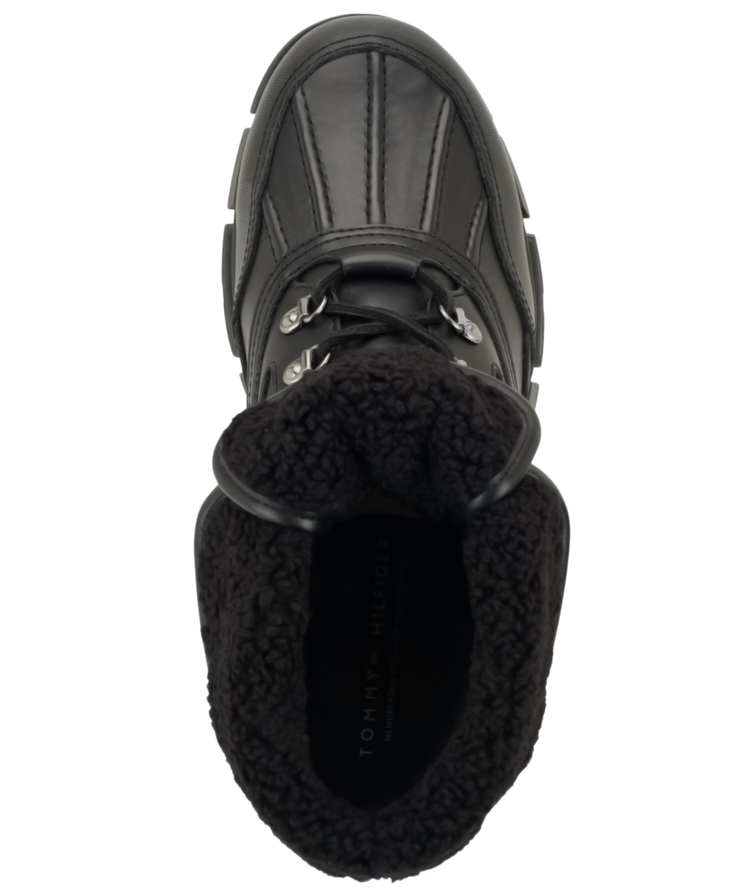 Мужские ботинки Tommy Hilfiger Wimaldo Round-Toe, цвет: Чёрный — фото 4