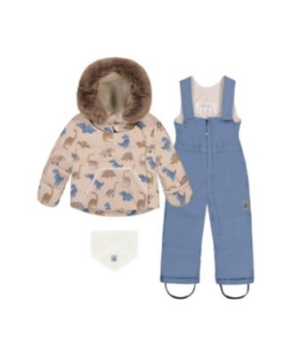 Toddler Boy Two Piece (2-3) Snowsuit Dinosaur Print
